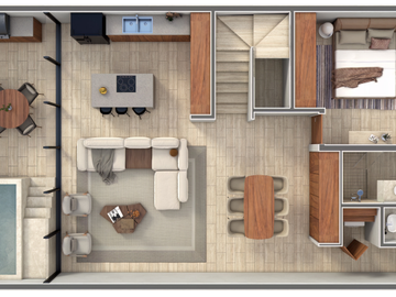 Penthouse en venta Mérida Yucatán, Camporal  Temozón Norte