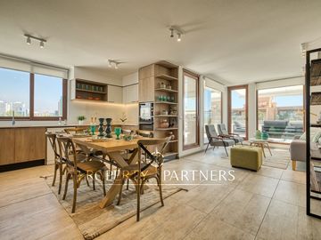 Penthouse nuevo, gran terraza y quincho