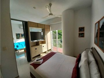 En Venta apartamento amoblado turístico en Playa Salguero