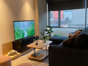 Renta de departamento amueblado