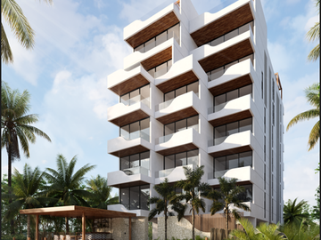 Departamento en venta en Telchac, Blancamar, Telchac, Yucatán ( Mod. Luxury)
