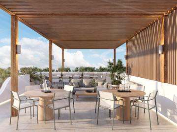 Departamento en venta en Telchac, Blancamar, Telchac, Yucatán ( Mod. Penthouse )