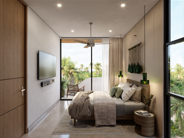 Departamento en venta en Telchac, Blancamar, Telchac, Yucatán ( Mod. Penthouse )