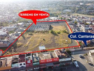 SE VENDE TERRENO EN MORELIA, ZONA ABASTOS, CANTERAS.