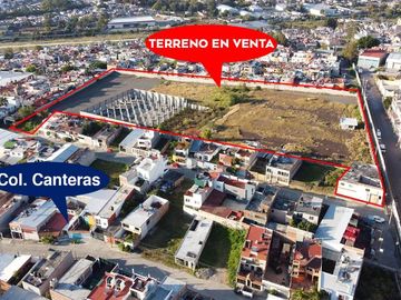 SE VENDE TERRENO EN MORELIA, ZONA ABASTOS, CANTERAS.