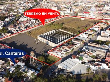 SE VENDE TERRENO EN MORELIA, ZONA ABASTOS, CANTERAS.