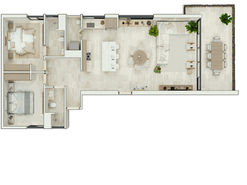 Departamento(2R Esquina) en Venta en Arrecife, Sisal