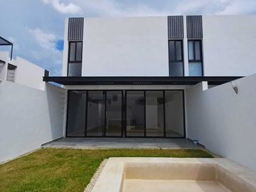 Casa en venta tipo TH con amenidades en Conkal, al norte de Mérida