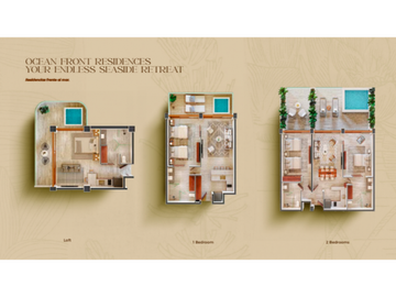 Venta Suite 1 Bedroom, $10.9 MDP Riviera Maya, Puerto Morelos