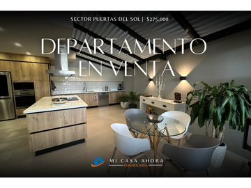 DEPARTAMENTO EN VENTA EN PUERTAS DEL SOL DE LUJO