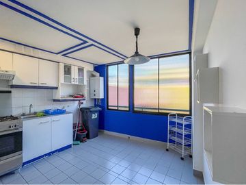 Se vende departamento en Via del mar con vista mar