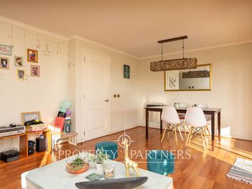 3 dormitorios, micro barrio cerrado Macul Alto/Portales de Piedra