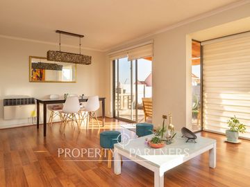 3 dormitorios, micro barrio cerrado Macul Alto/Portales de Piedra
