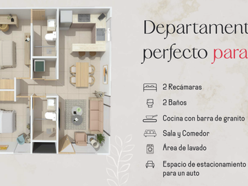 KARMIN APARTAMENTS EN VENTA EN TEMOZON NORTE MERIDA.