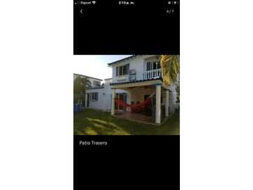 VENTA DE HERMOSA CASA EN PLAYA BLANCA, AMOBLADA, LOCALIZACIÓN PERFECTA