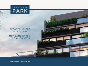 Excelente Monoambiente en Venta - En Construccion - LAVALLEJA PARK - Villa Crespo | Lavalleja al 100