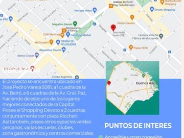 Venta en Pozo Departamento 2 ambientes con balcón