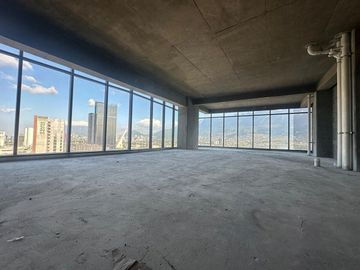 Oficina Renta Torre Balzac Obra Gris 123 m2  Piso 17