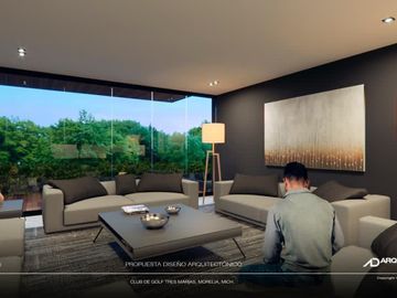 Casa en venta Morelia, Campo de Golf Tres Marías.