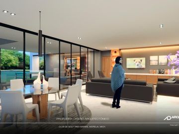 Casa en venta Morelia, Campo de Golf Tres Marías.