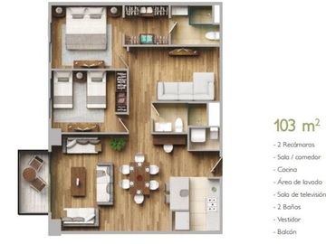 Departamentos en Venta Desarollo Vera, CDMX.