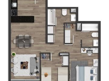 Departamento en Venta en Pedro De Valdivia / Eduardo Castillo Velasco