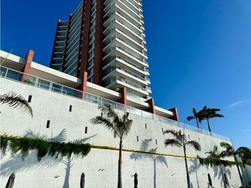 UNICO DEPARTAMENTO EN PRIMERA LNEA AL MAR EN EDIFICIO IBIZA, MANTA