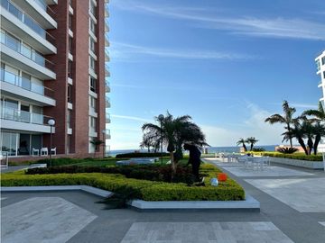 UNICO DEPARTAMENTO EN PRIMERA LNEA AL MAR EN EDIFICIO IBIZA, MANTA