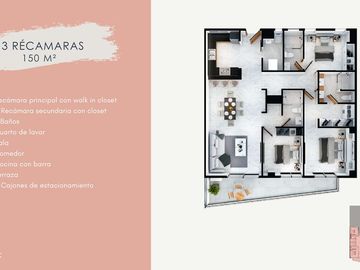 VENTA DE DEPARTAMENTO (MODELO 3R). VISTAS DE CHAPULTEPEC