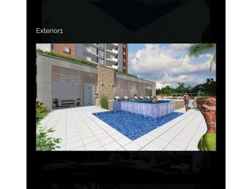 Se vende apto en los cristales oeste cali
