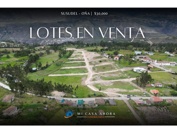 LOTES DE VENTA EN OÑA SUSUDEL