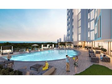 APARTAMENTO EN SANTA MARIA 3 RECA PARA ESTRENAR L/B  OCEAN HOUSE cv