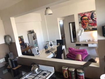2 amb al frente con terraza propia , 110 m2 totales, dos cocheras , Sum , Piscina .