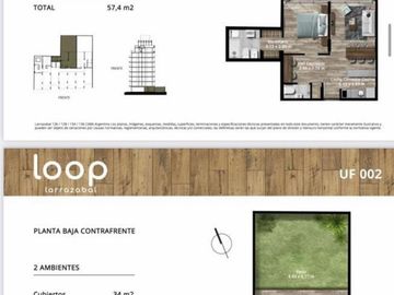 MONOAMBIENTE EN EDIFICIO DE 8 PISOS , DEPTOS  DE 1 Y 2 AMB , CON COCHERAS , BALCON O PATIO , CON SUM ,PISCINA , SAUNA