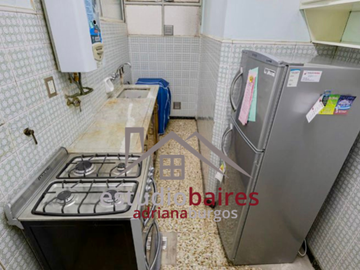 BALVANERA - Sólido 3 Ambientes en 1er Piso al Contrafrente con Patio
