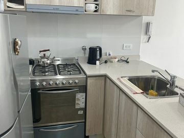 Departamento frente al mar para 4 personas