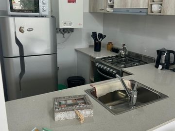 Departamento frente al mar para 4 personas