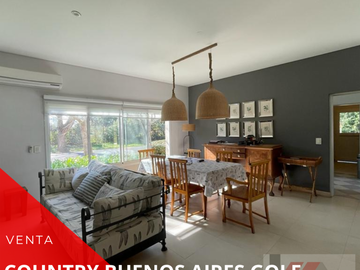 PROPIEDAD A LA VENTA COUNTRY   BUENOS  AIRES   GOLF