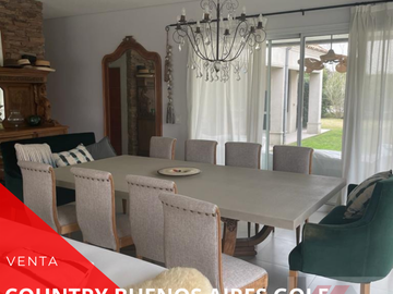 PROPIEDAD A LA VENTA COUNTRY   BUENOS  AIRES   GOLF