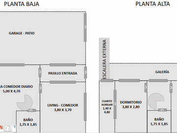 Ph De 4 Ambientes En Dos Plantas, Amplio, Garaje, Parrilla, Oportunidad
