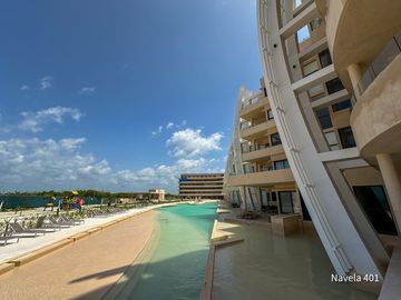 Penthouse frente al mar Telchac Puerto, de  2 plantas.