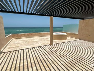 Penthouse frente al mar Telchac Puerto, de  2 plantas.