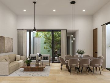 Casa en venta una planta Mérida Yucatán, Privada Návita Santa Gertrudis Copó