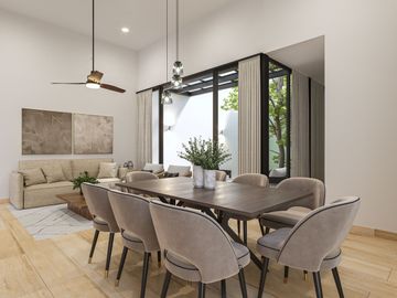 Casa en venta una planta Mérida Yucatán, Privada Návita Santa Gertrudis Copó