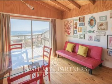 Oportunidad de negocio 5 cabañas primera línea con vista al mar