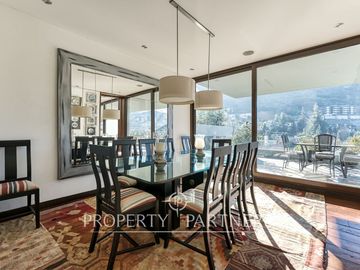 Gran casa estilo mediterranea, impecable del arquitecto Gonzalo Mardones, Golf de Manquehue