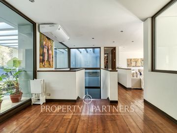 Gran casa estilo mediterranea, impecable del arquitecto Gonzalo Mardones, Golf de Manquehue