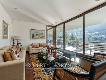 Gran casa estilo mediterranea, impecable del arquitecto Gonzalo Mardones, Golf de Manquehue