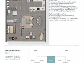 Departamento en Venta en Playa Blanca