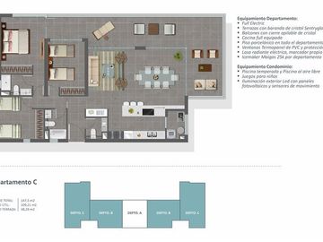 Departamento en Venta en Playa Blanca